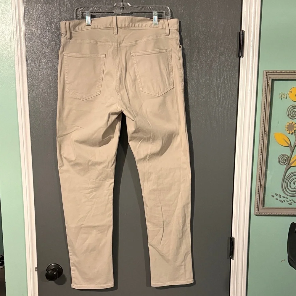 Banana Republic Slim Fit Khaki Trousers